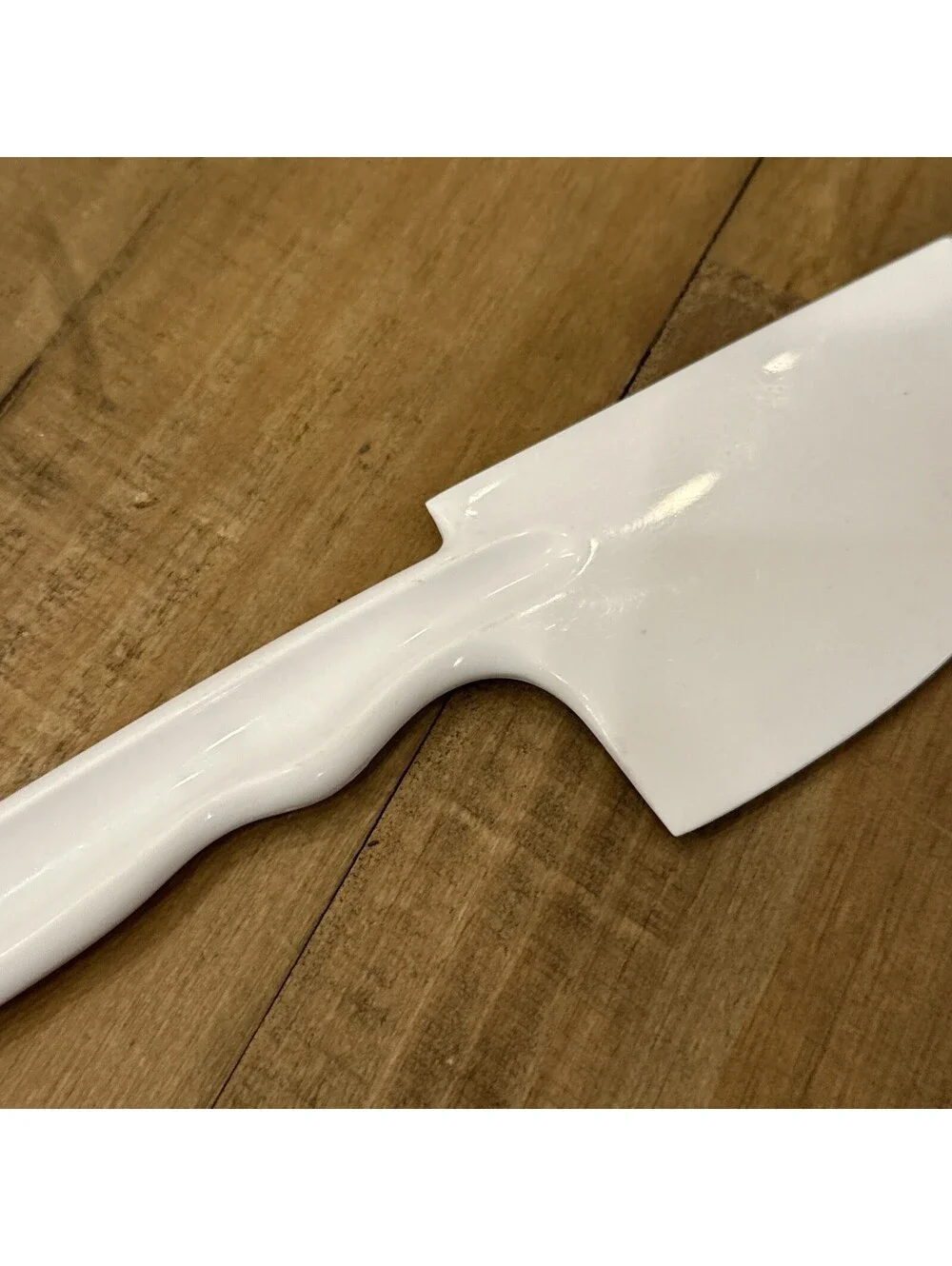 Cuisinart Bowl Scraper Spatula 10” White Food Processor Plastic DLC-650 Hangs